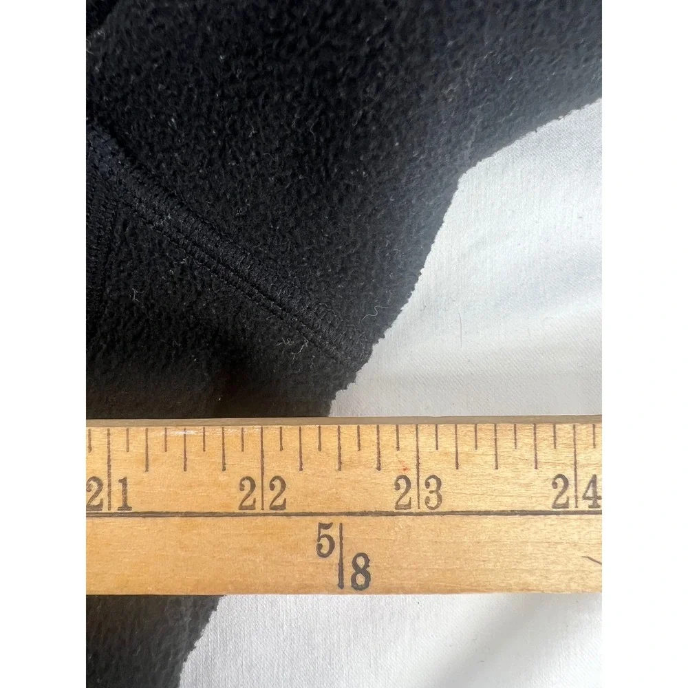 The North Face Fleece‎ 1/4 Zip Pullover Black Men's L G